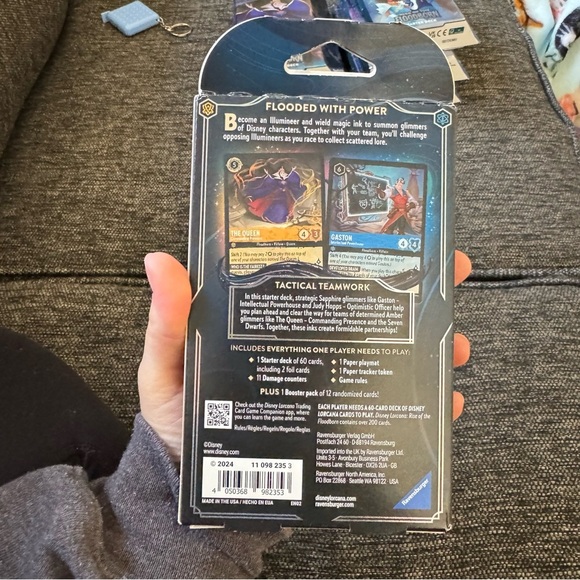 Disney Lorcana Trading Card Game Starter Deck-Rise of the Floodborn - Picture 2 of 5